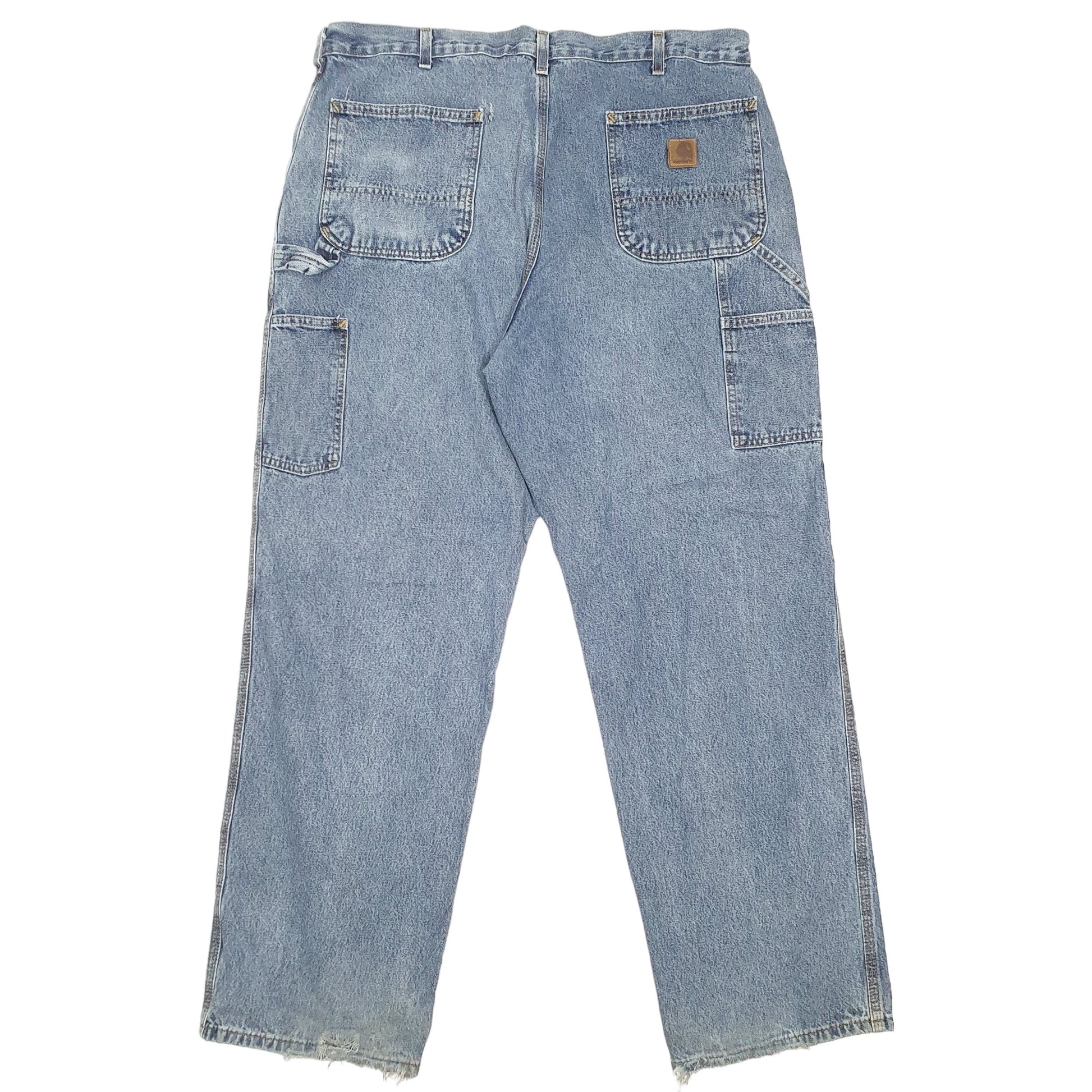 Mens Blue Carhartt  Carpenter JeansW38 L32