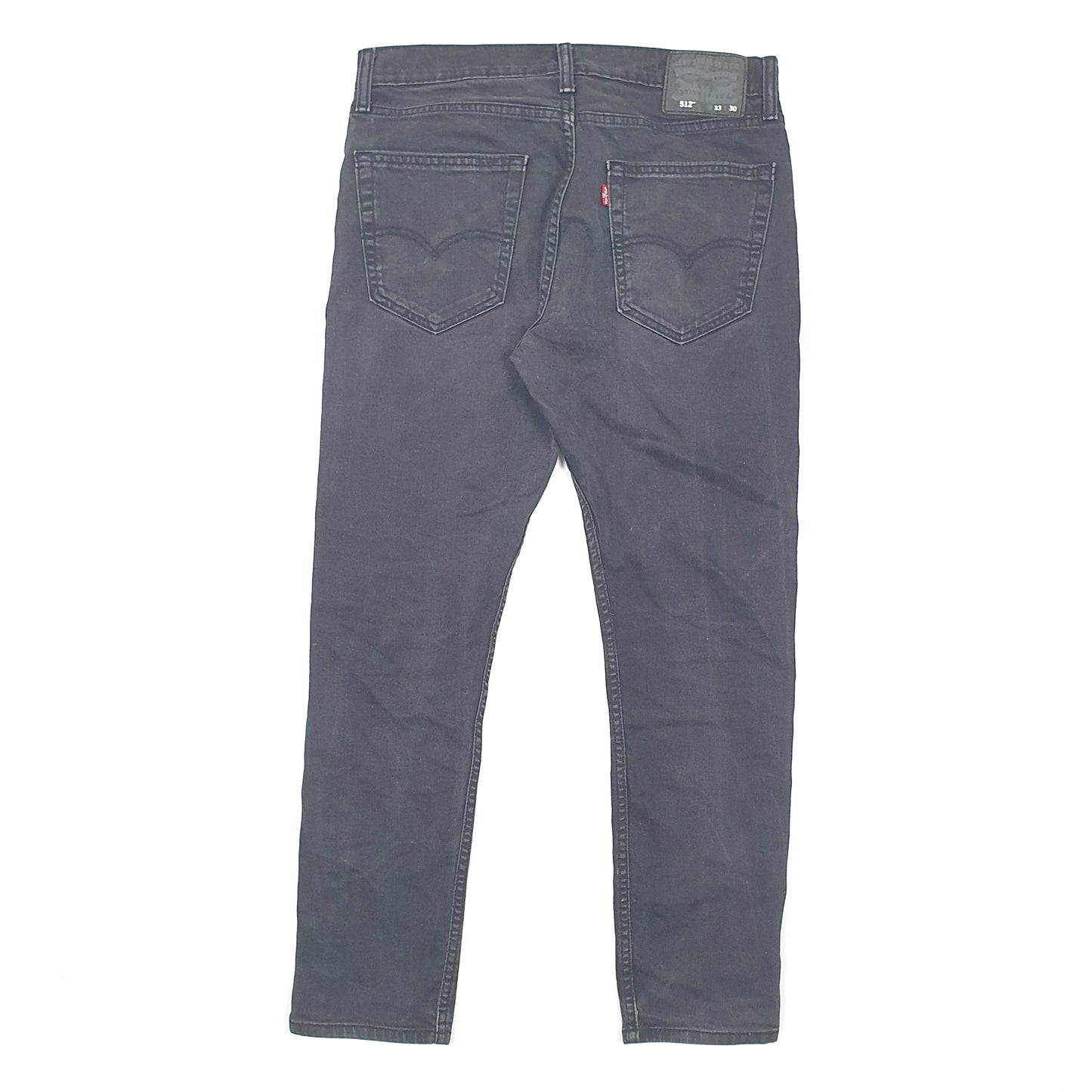 Levis 512 Slim Fit Jeans W33 L29 Black