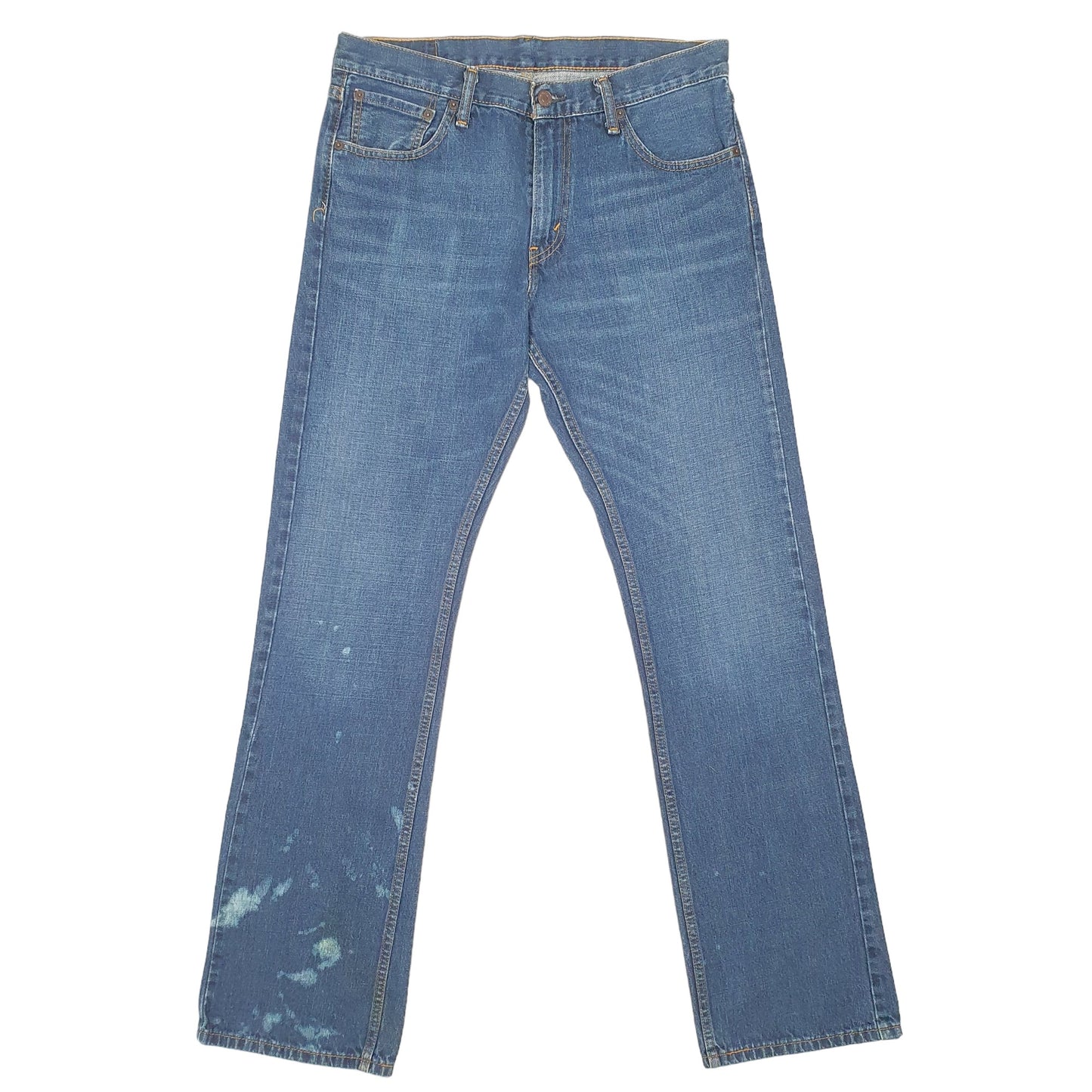 Mens Blue Levis  527 JeansW33 L34