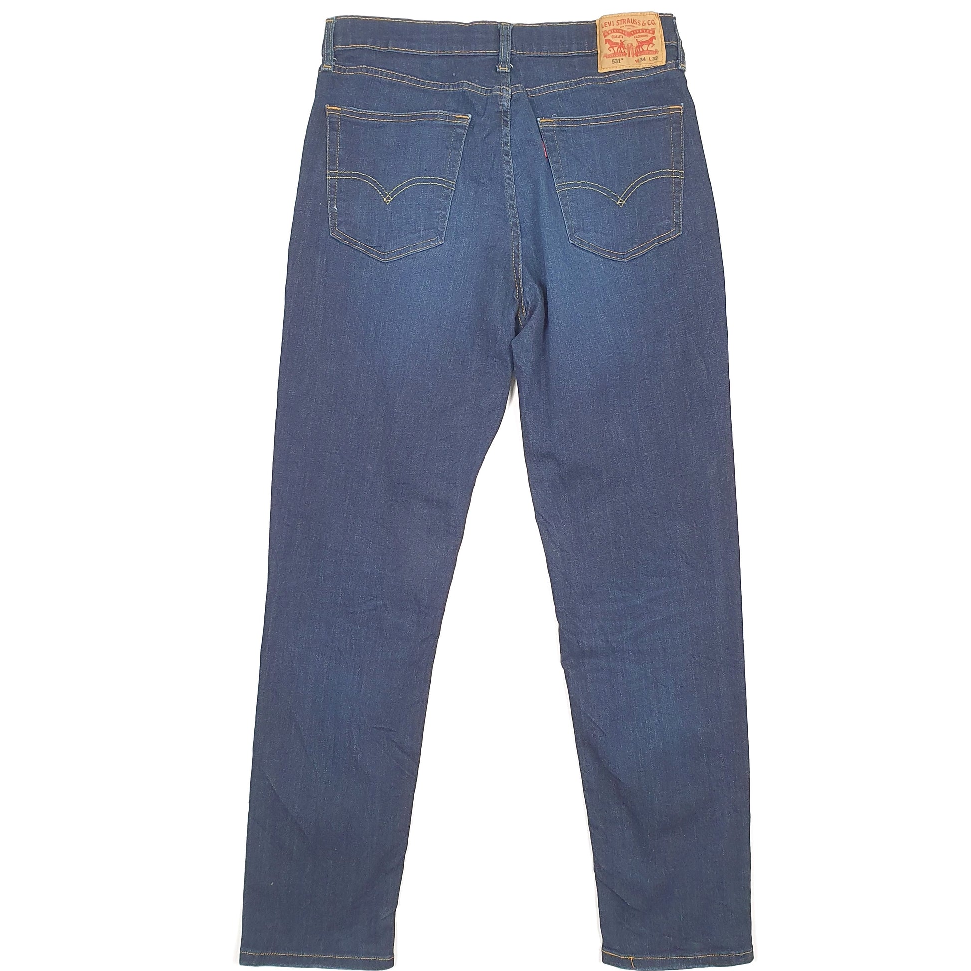 Levis 531 Slim Fit Jeans W34 L30 Blue