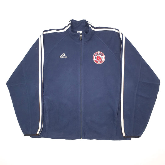 Adidas MLB Boston Red Sox Full Zip Fleece L Navy