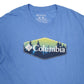 Mens Blue Columbia Sportswear  Short Sleeve T Shirt
