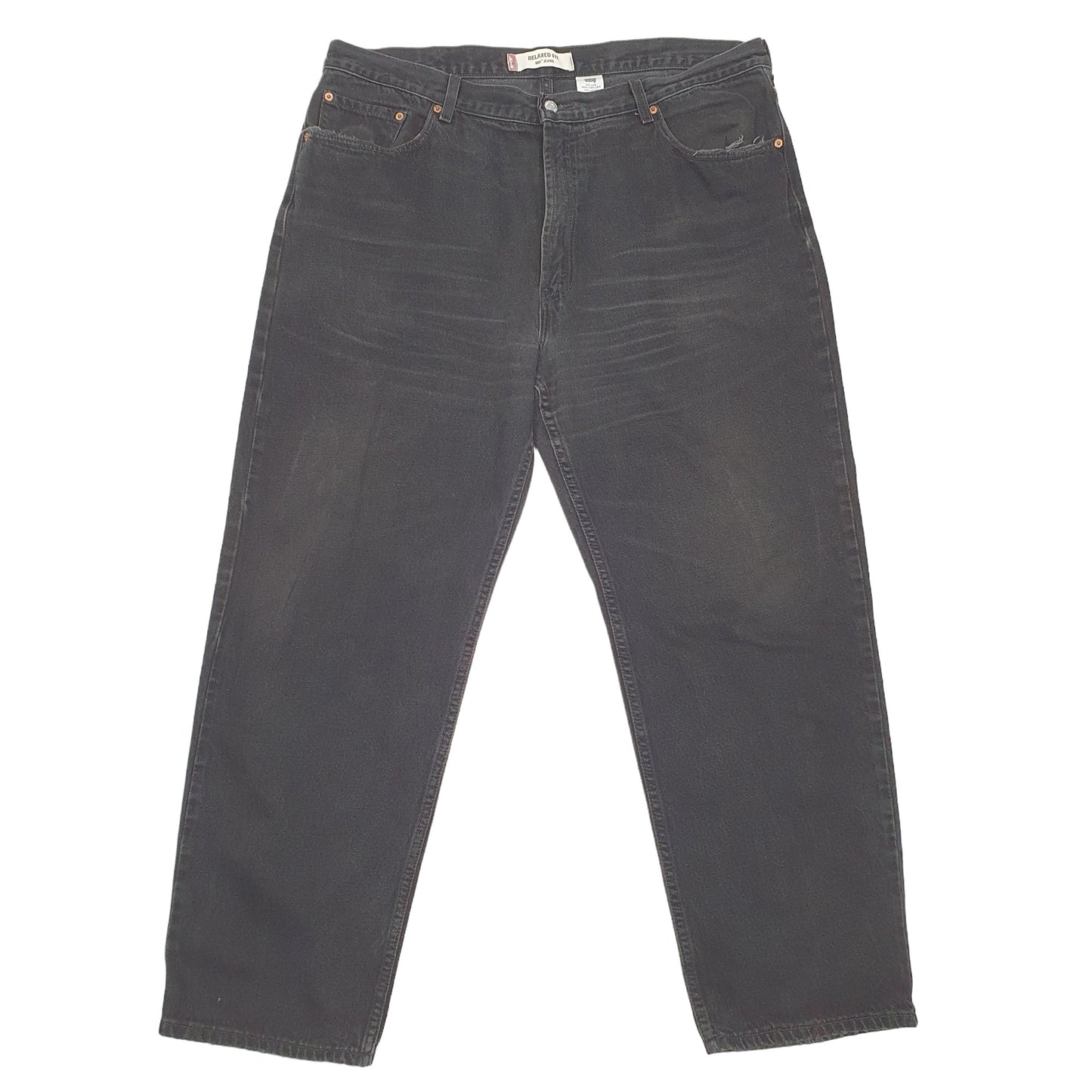 Levis 550 Relaxed Fit Jeans W42 L31 Black