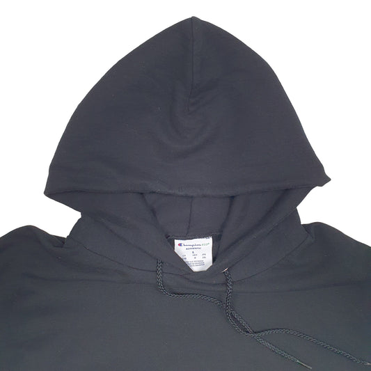 Mens Black Champion Swimming Hoodie Jumper