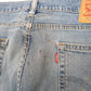 Levis 513 Slim Fit Jeans W33 L30 Blue