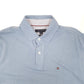 Mens Blue Tommy Hilfiger Classic Fit Short Sleeve Polo Shirt