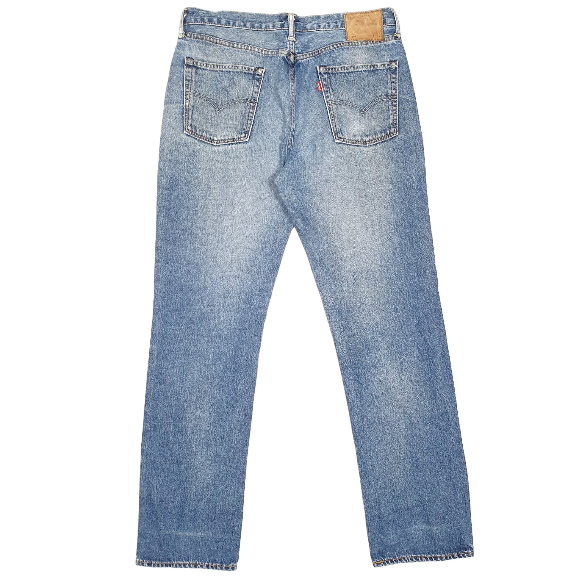 Mens Blue Levis  514 JeansW33 L32