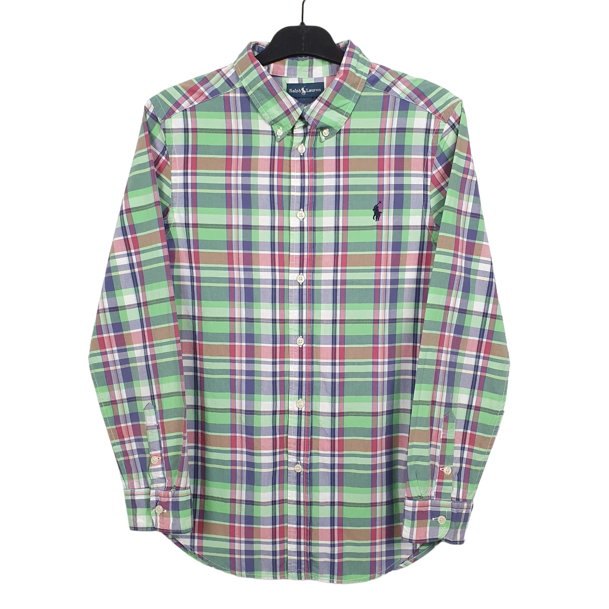 Mens Green Ralph Lauren  Long Sleeve Shirt
