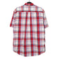 Tommy Hilfiger Short Sleeve Regular Fit Check Shirt Red