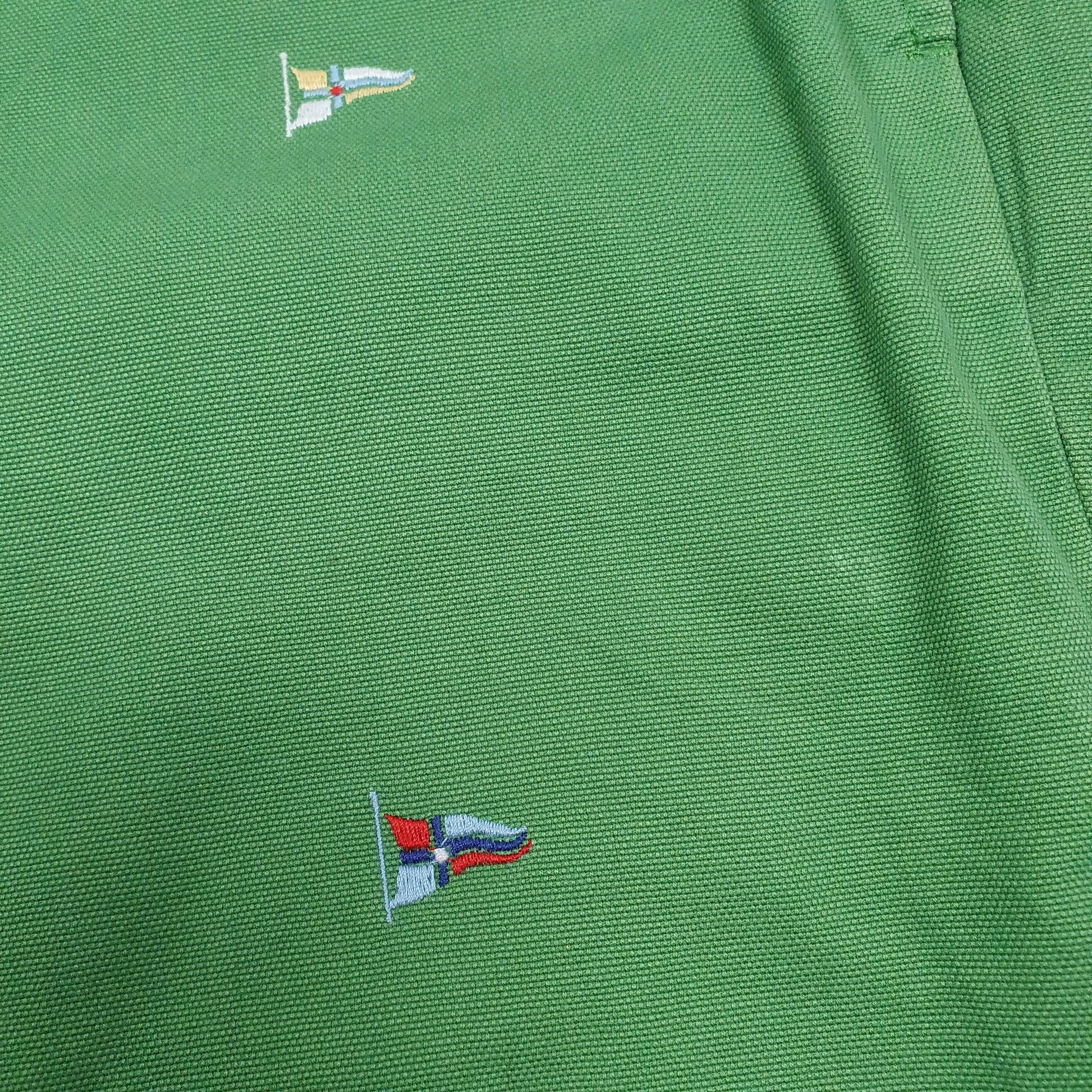 Brooks Brothers 346 Green Chino Shorts W36 Green