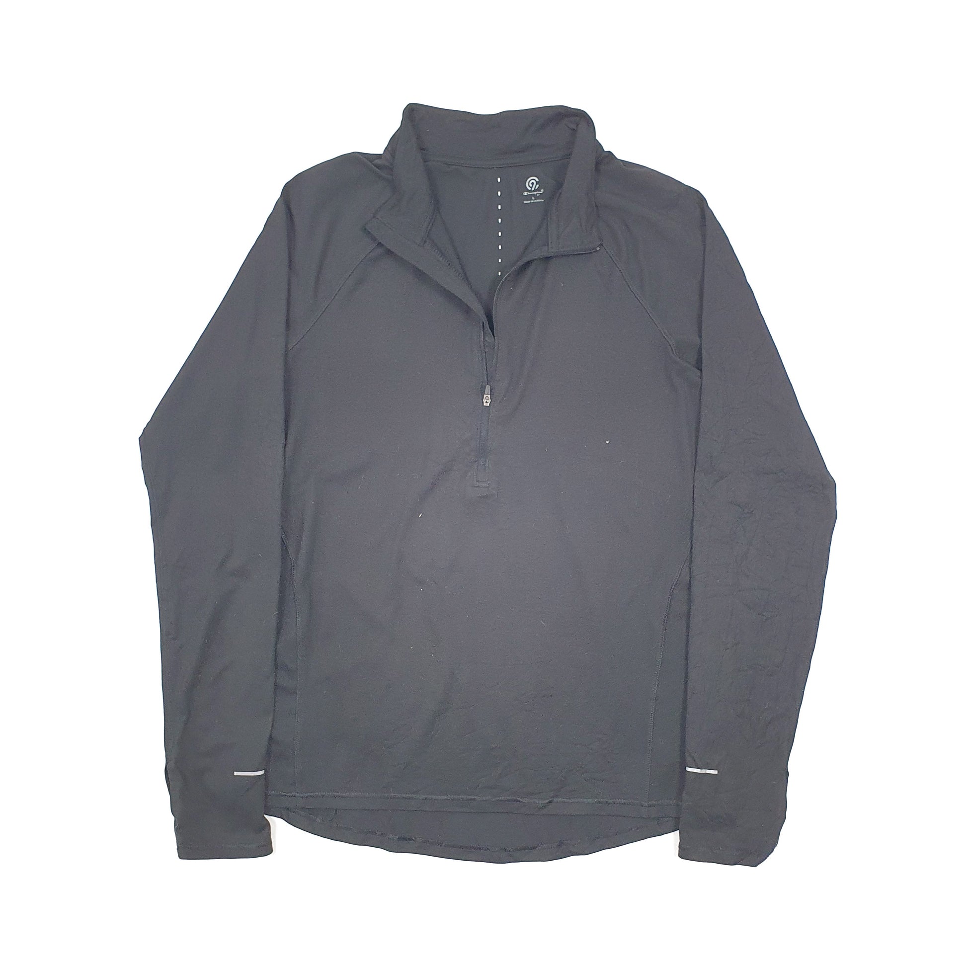 Champion Activewear Quarter Zip L Black