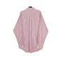 Ralph Lauren Long Sleeve Yarmouth Fit Striped Shirt Burgundy