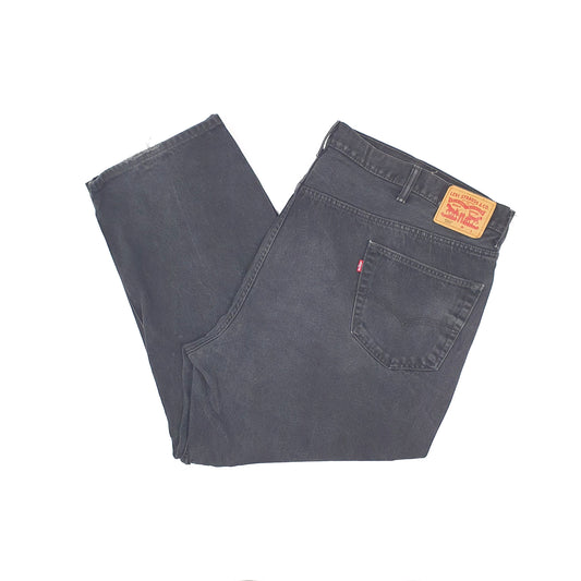 Levis 550 Relaxed Fit Jeans W54 L30 Black