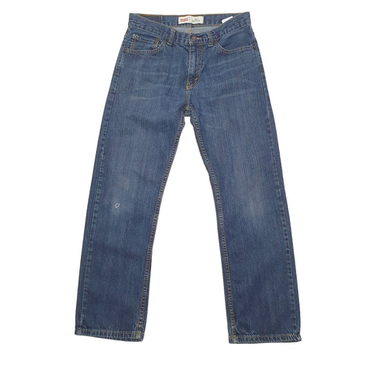 Levis 505 Regular Fit Jeans UK10 Blue