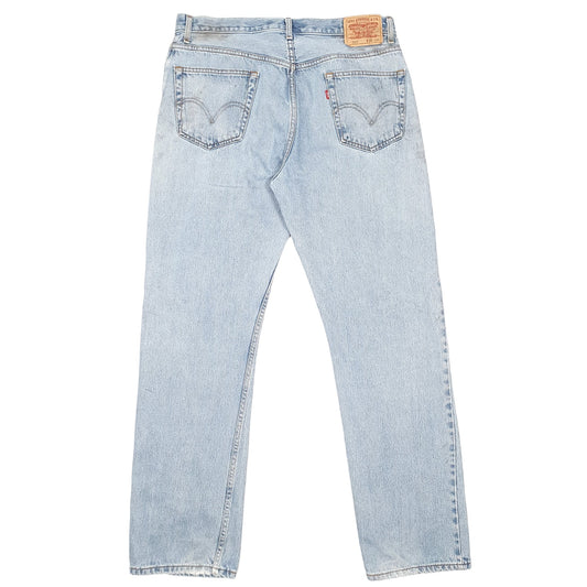 Mens Blue Levis  505 JeansW36 L34