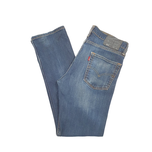 Levis 513 Slim Fit Jeans W29 L28 Blue