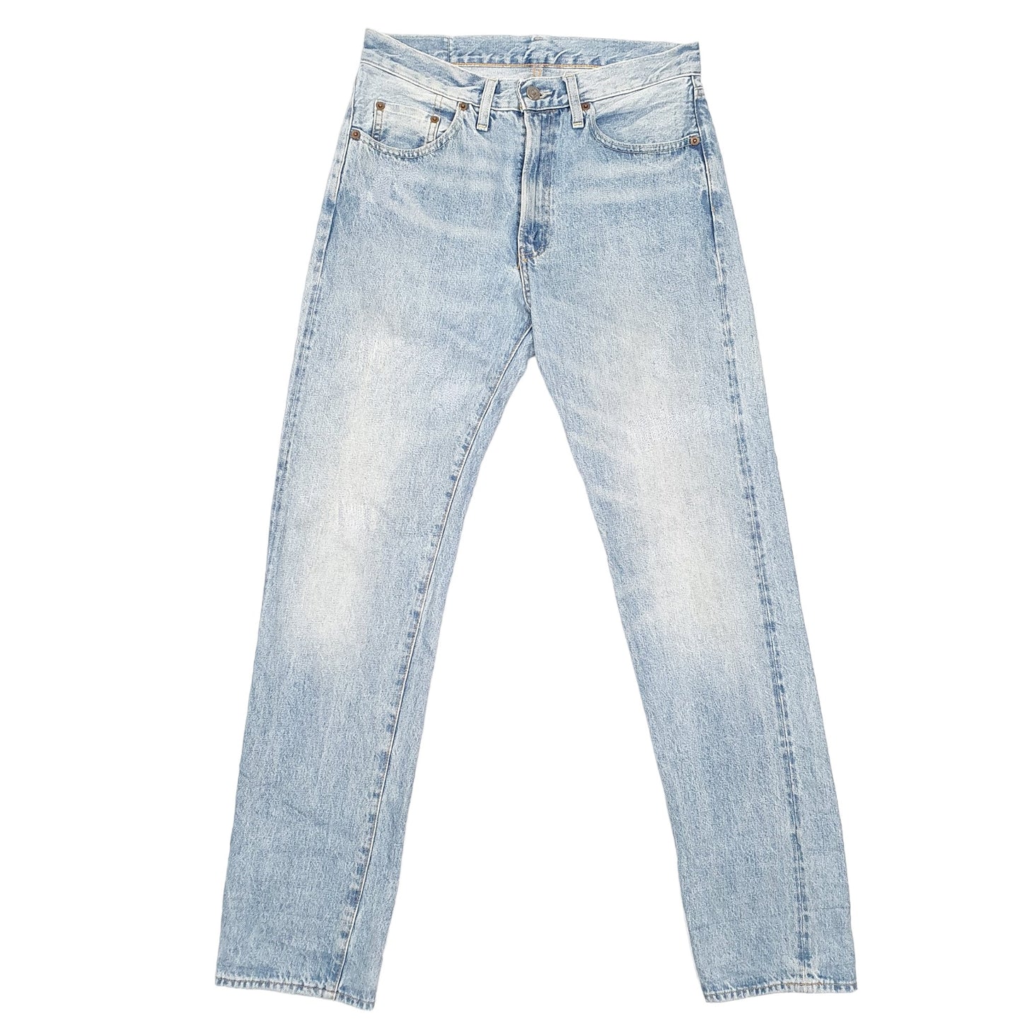 Mens Blue Levis LVC 1954 Selvedge Big E 501 JeansW30 L34