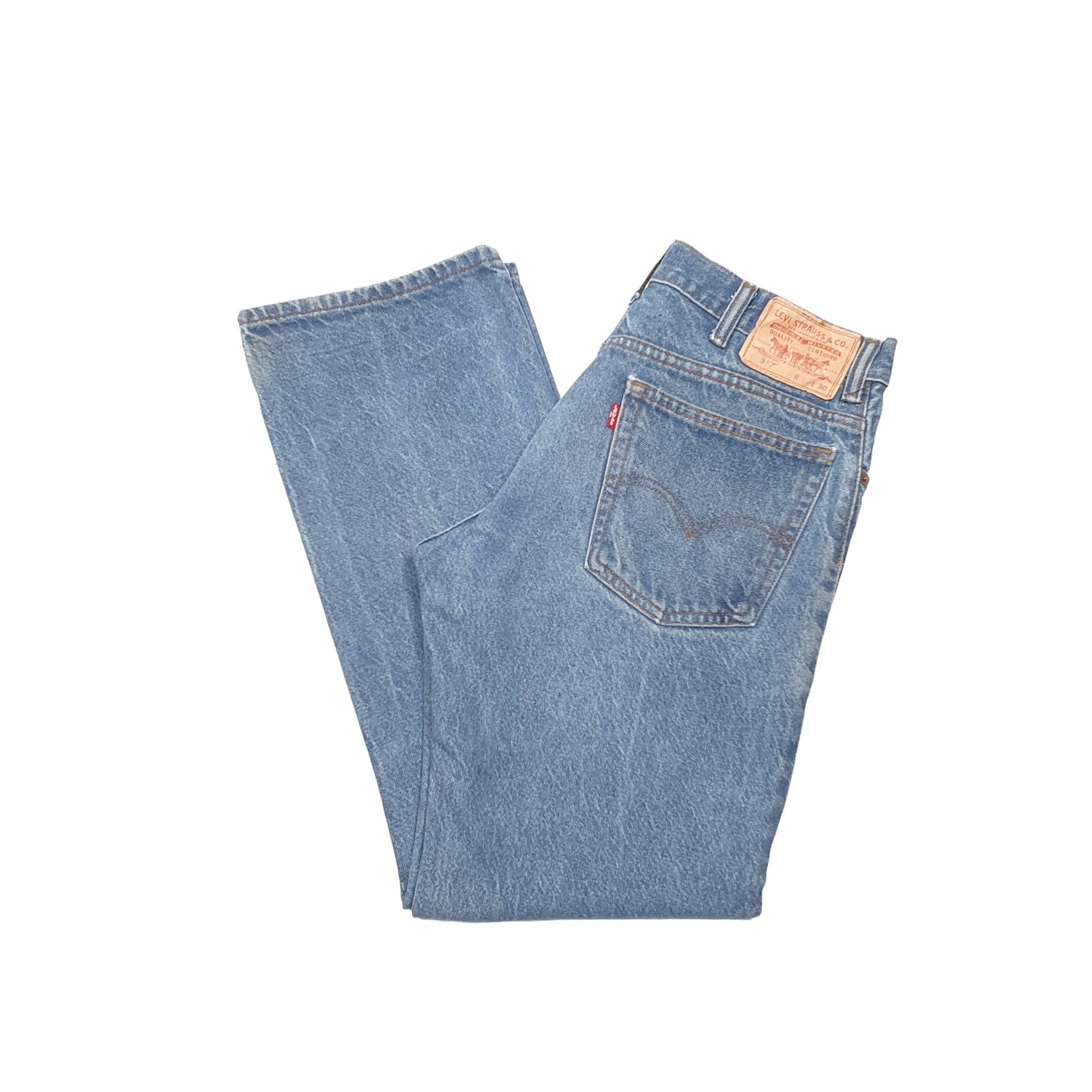 Levis 517 Bootcut Fit Jeans W34 L30 Blue