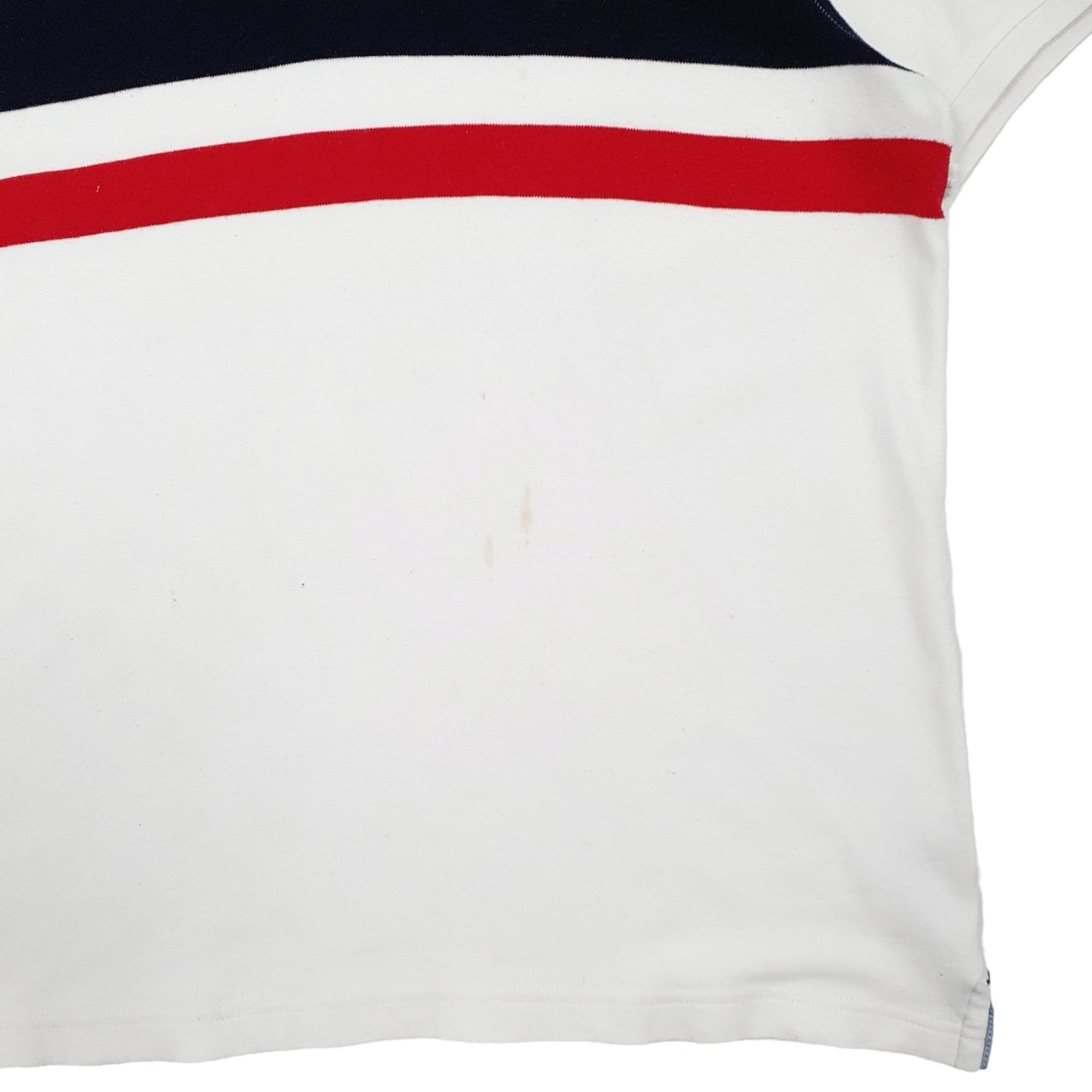Mens White Tommy Hilfiger  Short Sleeve Polo Shirt