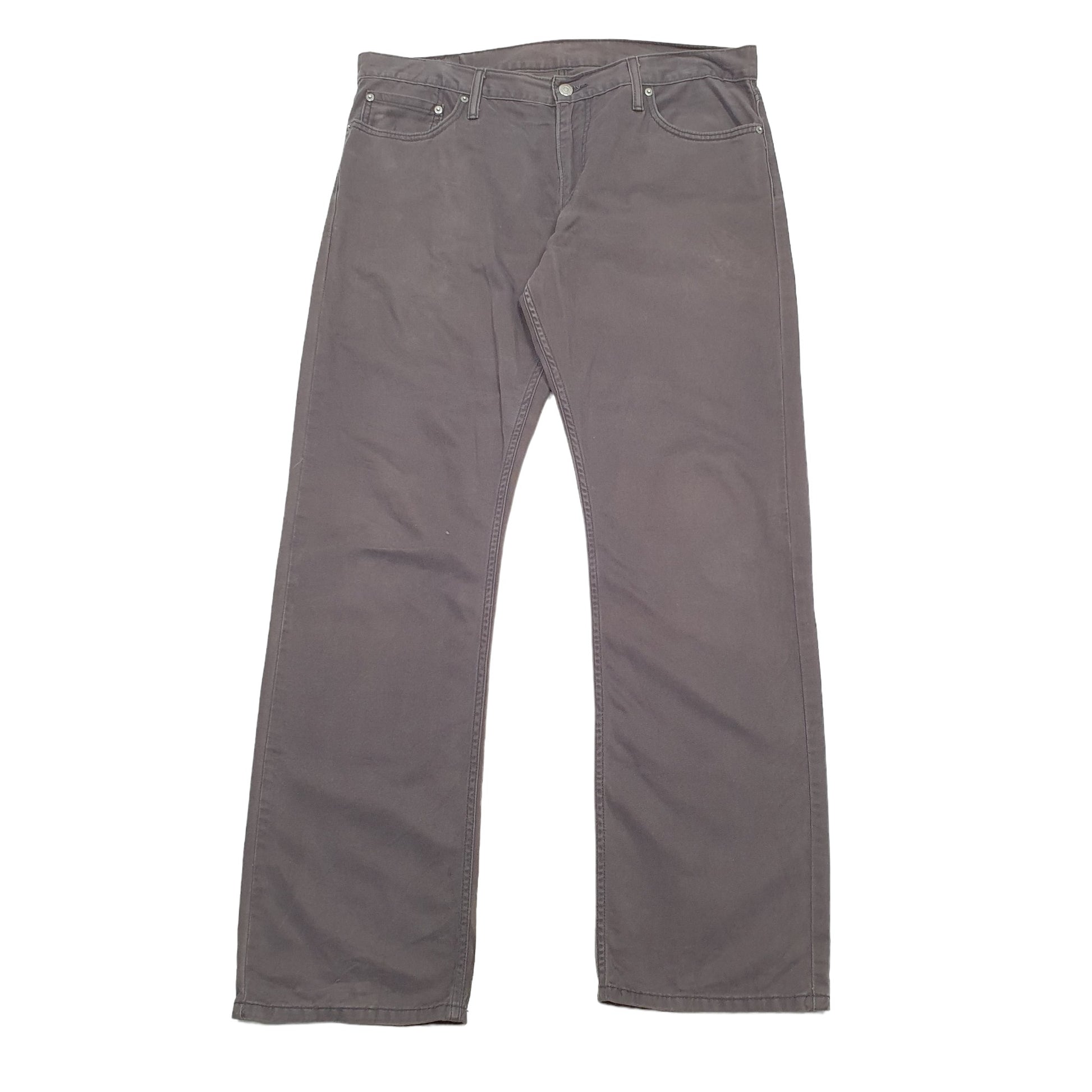 Levis 514 Straight Fit Jeans W36 L32 Grey