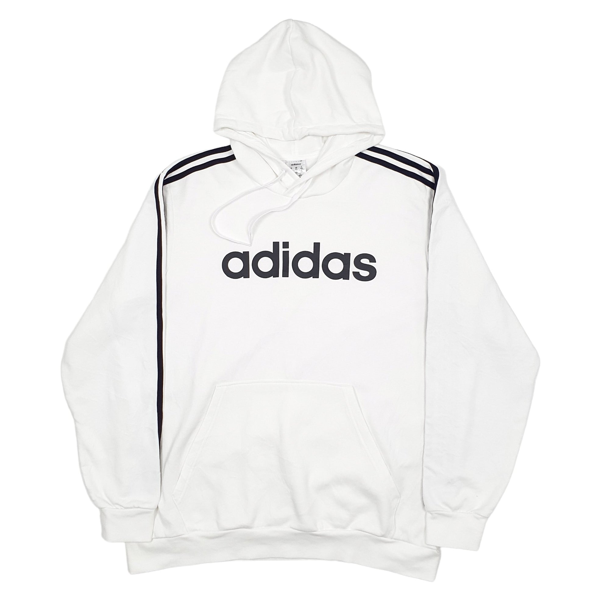 Adidas Spellout Hoodie XXL White