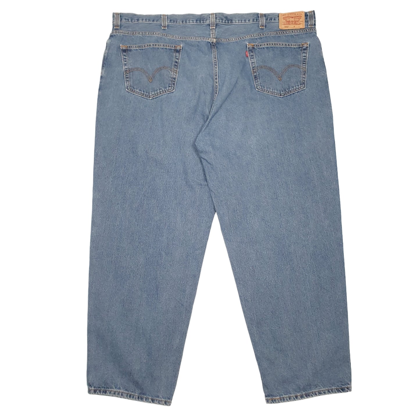 Levis 560 Loose Fit Jeans W52 L32 Blue