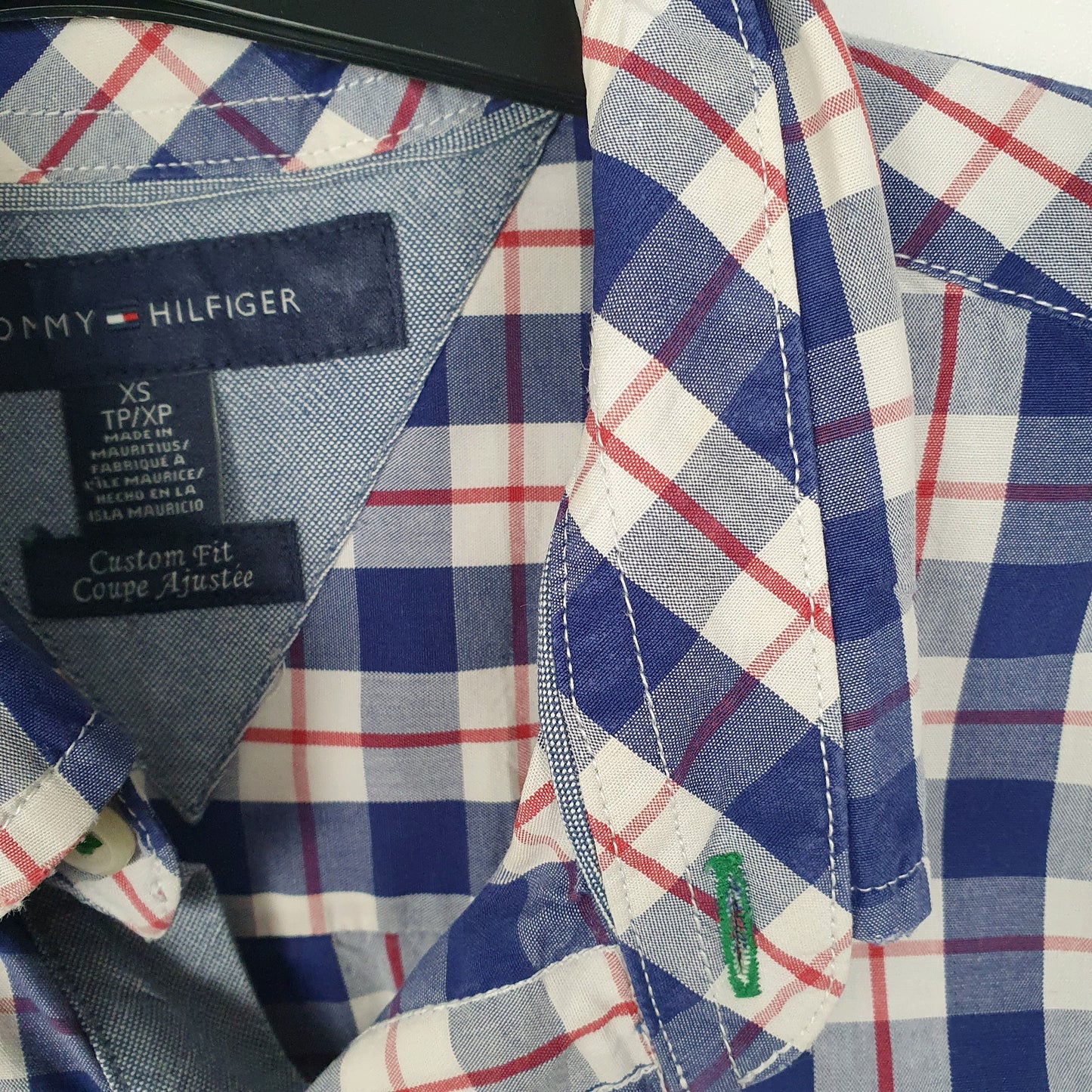 Tommy Hilfiger Long Sleeve Custom Fit Check Shirt