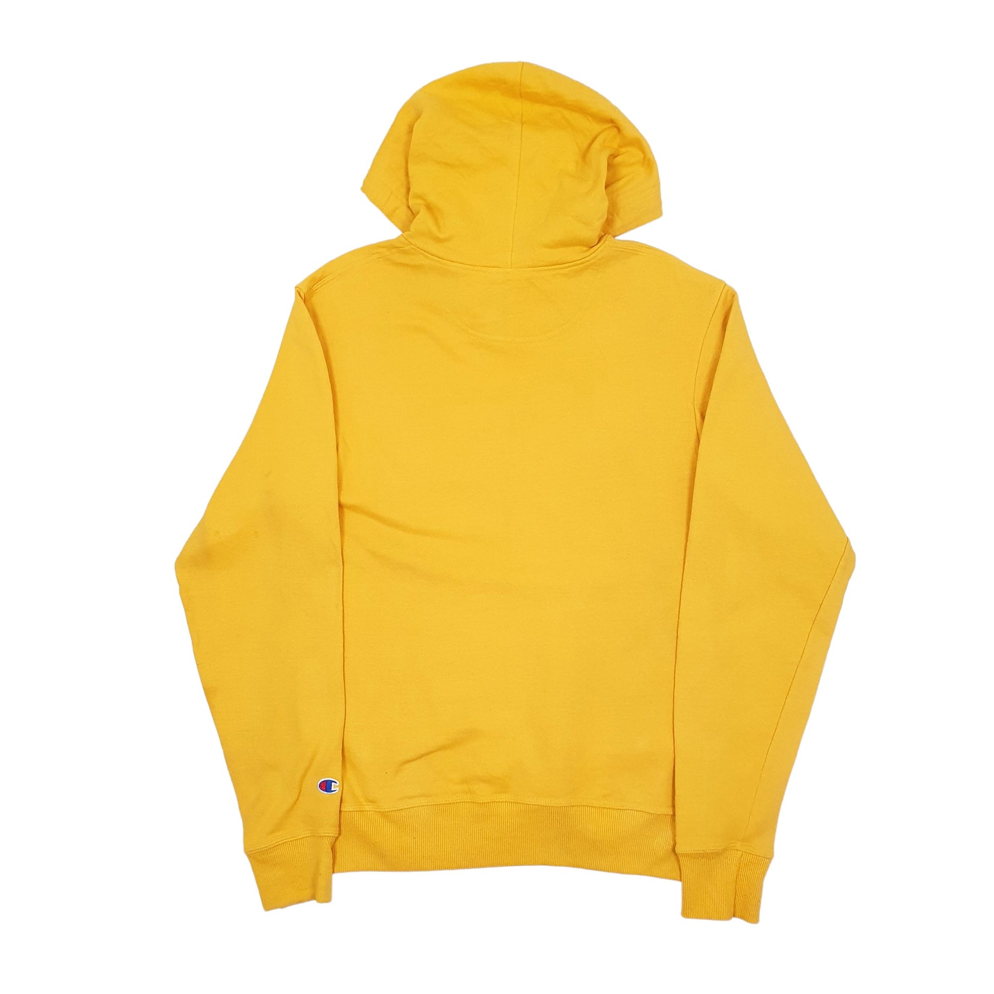 Mens Yellow Champion  Hoodie Jumper