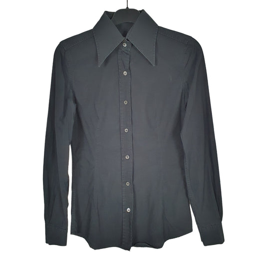 Dolce & Gabbana Long Sleeve Regular Fit Shirt Black