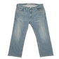 Levis Signature Regular Fit Relaxed Jeans W40 L27 Blue