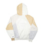 Mens Cream Champion Panelled Hoodie Jumper
