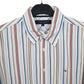 Tommy Hilfiger Long Sleeve Regular Fit Pinstripe Shirt Blue