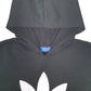 Mens Black Adidas Spellout Hoodie Jumper