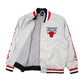 Mens Grey NBA Chicago Bulls Basketball Varsity  Coat