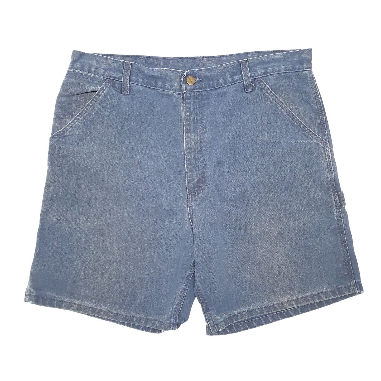 Mens Navy Carhartt Workwear Carpenter Shorts
