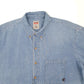 Mens Blue Dickies Denim Workwear Short Sleeve Shirt