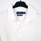 Mens White Ralph Lauren Oxford Stretch Long Sleeve Shirt