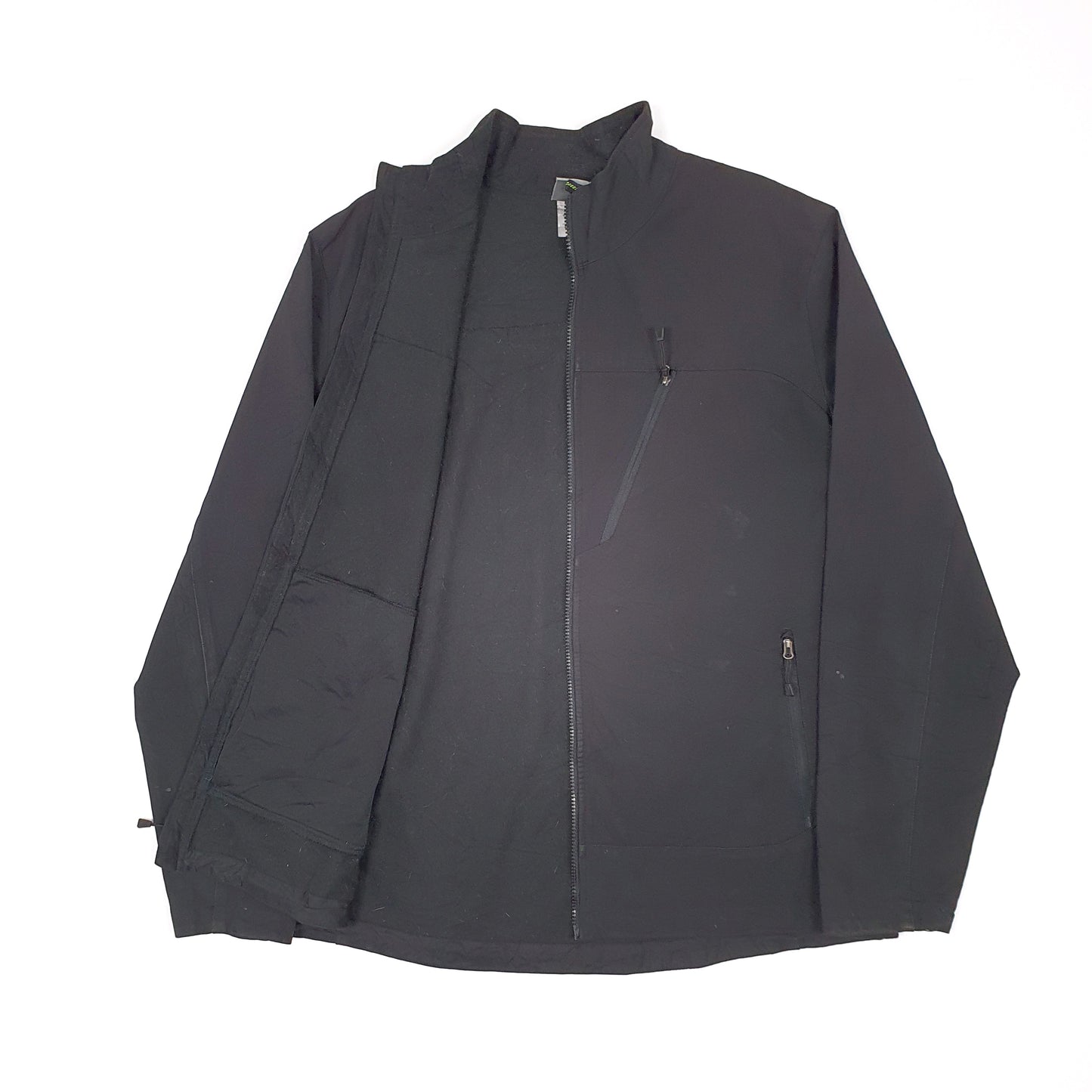 Mens Black Champion  Softshell Jacket Coat