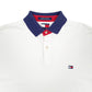 Mens White Tommy Hilfiger  Short Sleeve Polo Shirt