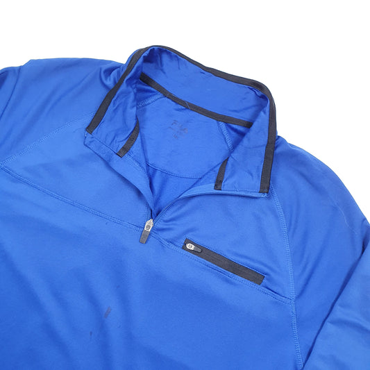 Fila Sport Quarter Zip XXL Blue