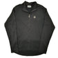 Mens Black Pearl Izumi Cycling Jersey Active Made In USA Quarter Zip Jumper