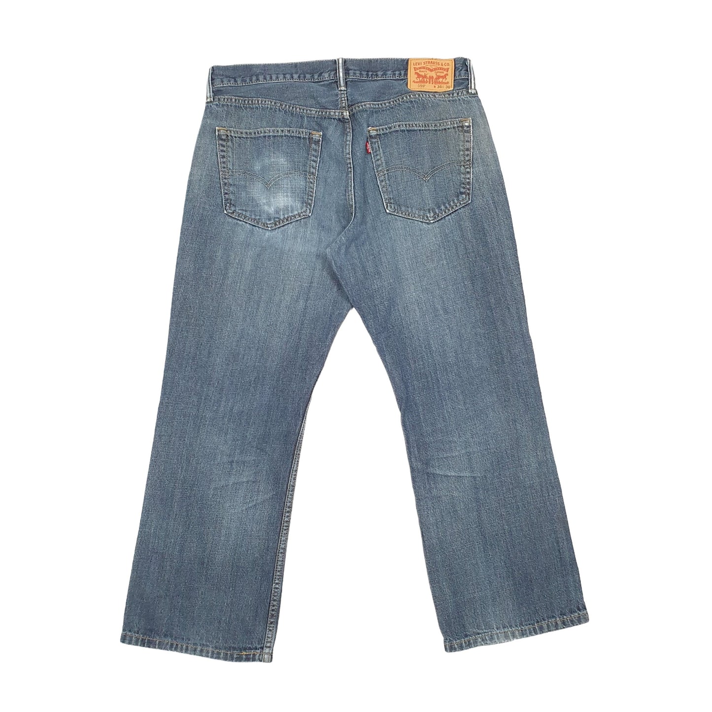 Levis 559 Relaxed Fit Jeans W36 L28 Blue