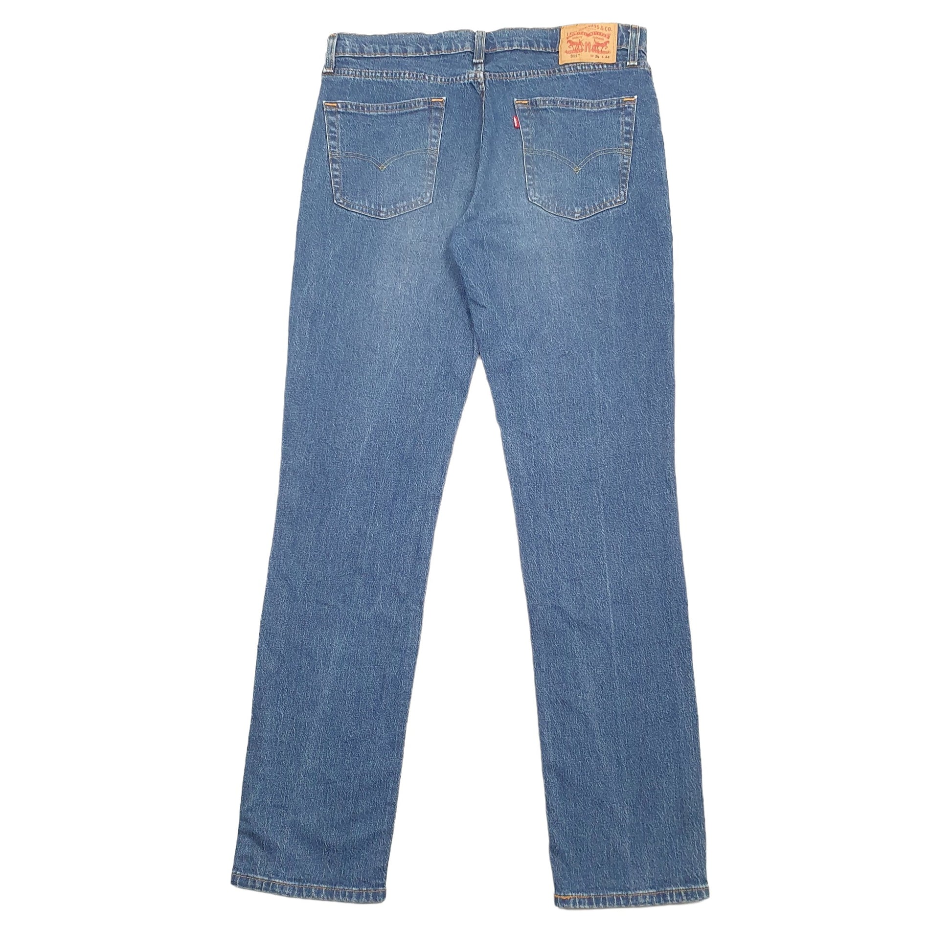 Levis 511 Slim Fit Jeans W36 L34 Blue