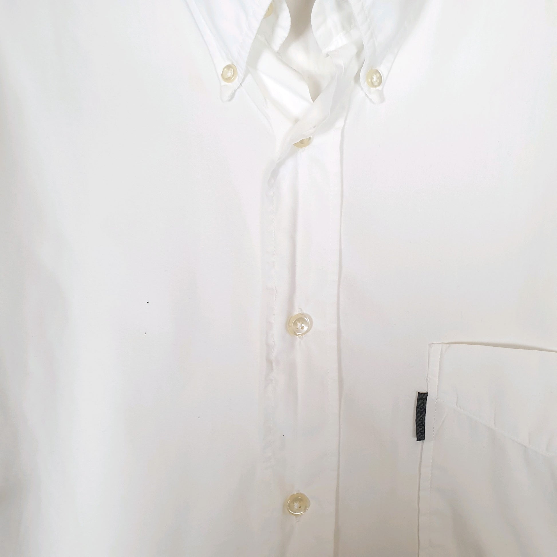 Hugo Boss Long Sleeve Regular Fit Shirt White