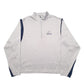 Mens Grey Nike  Quarter Zip Jumper