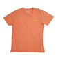 Mens Orange Columbia Sportswear  Short Sleeve T Shirt