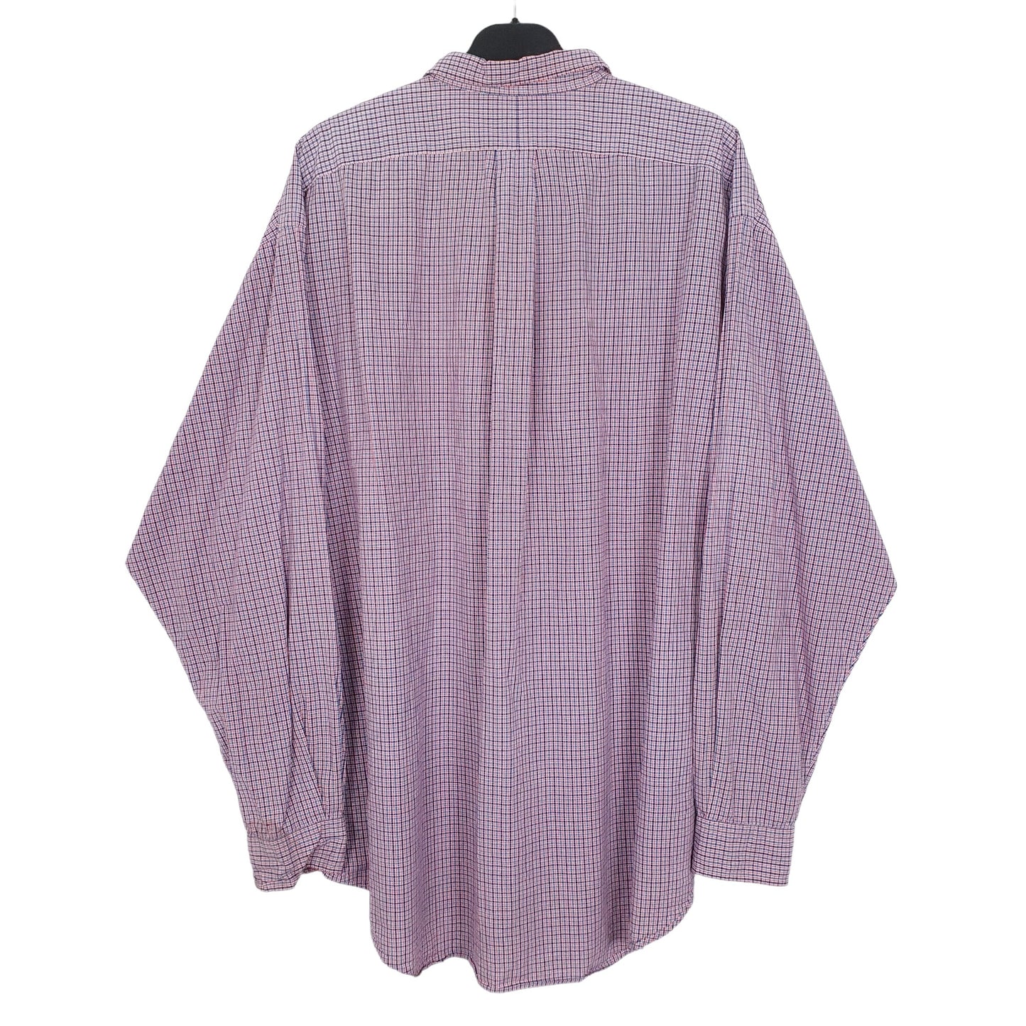 Ralph Lauren Long Sleeve Blake Fit Check Shirt Red