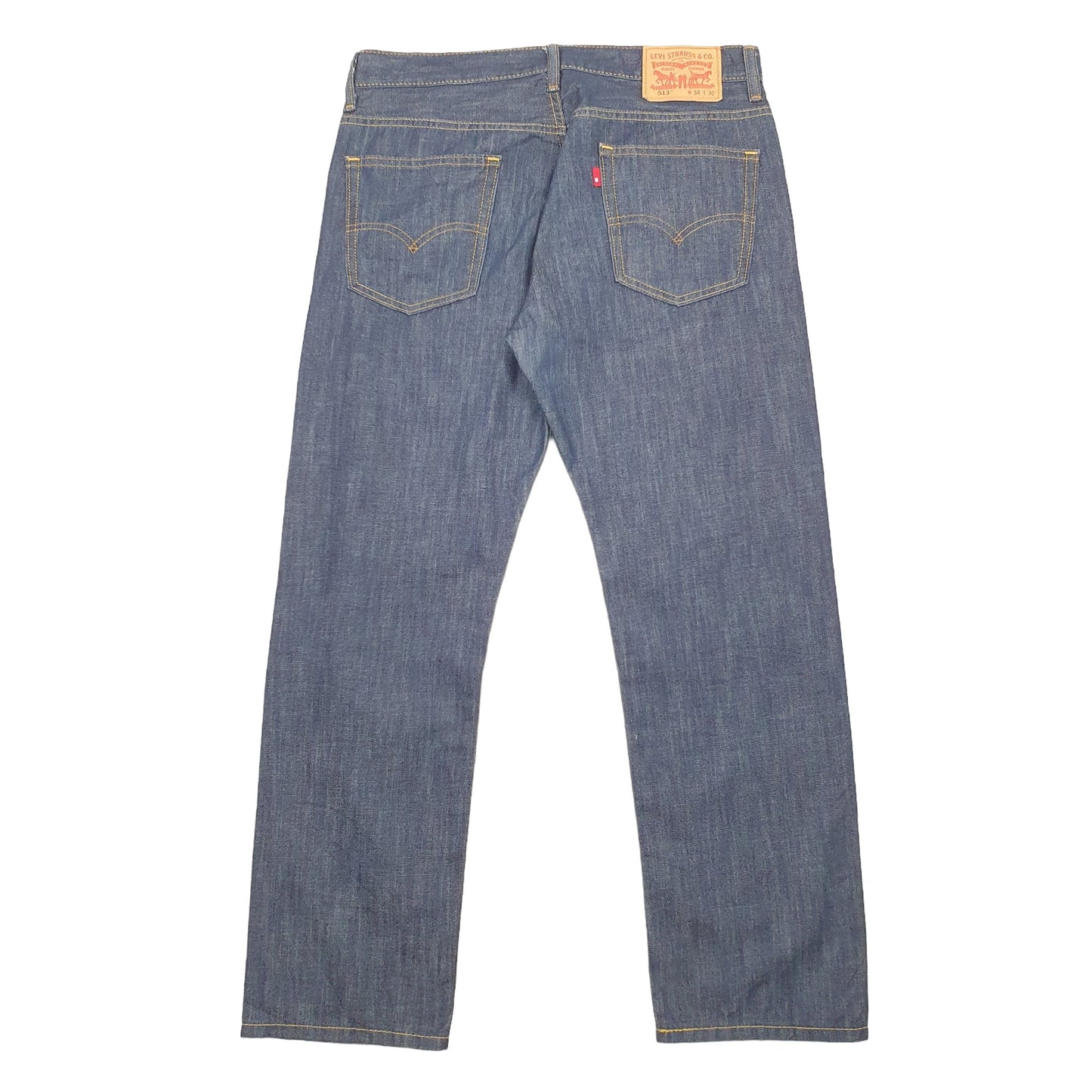 Levis 513 Slim Fit Jeans W34 L28 Blue