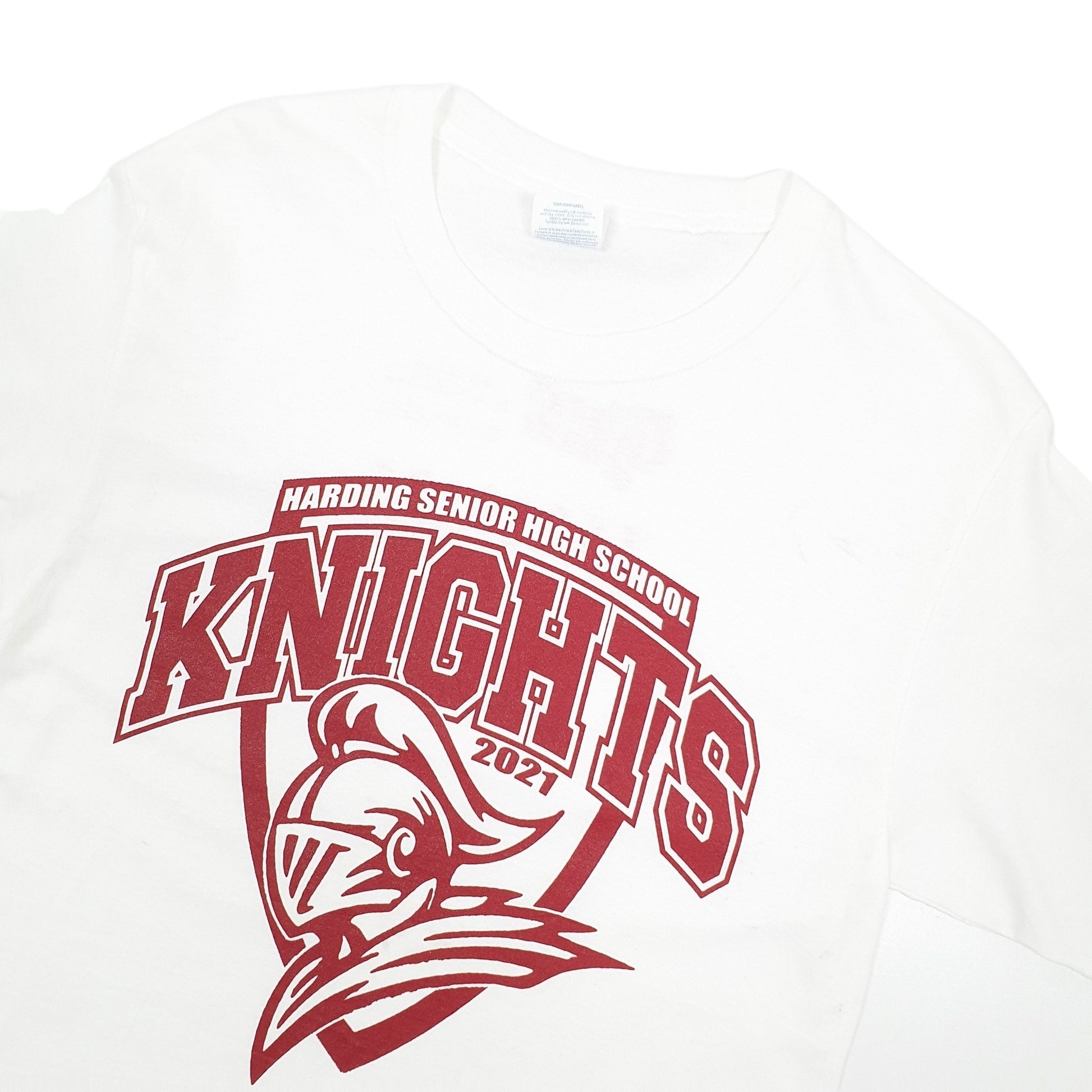 Port & Company USA College Knights Short Sleeve T Shirt White