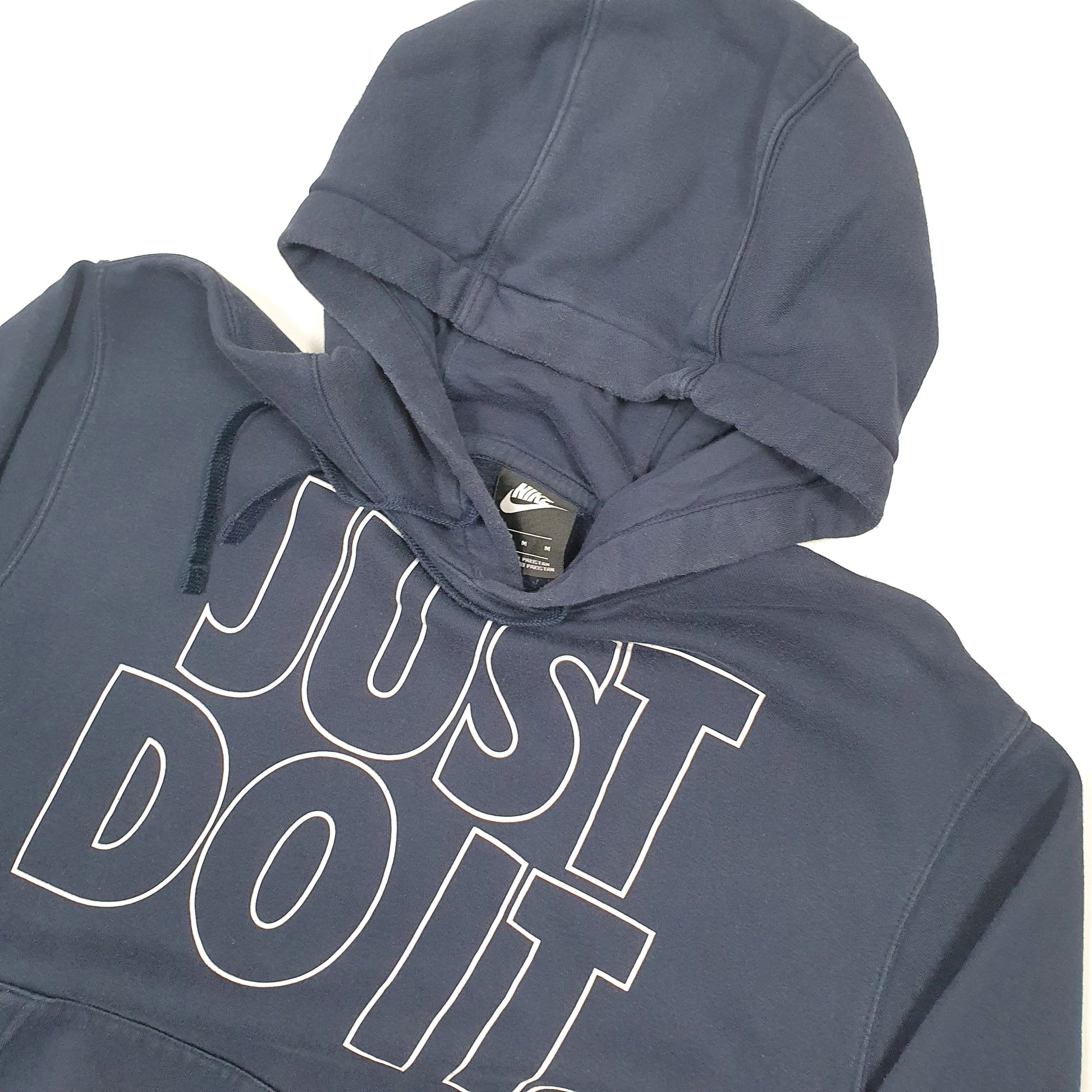 Nike Just Do It Hoodie L Navy